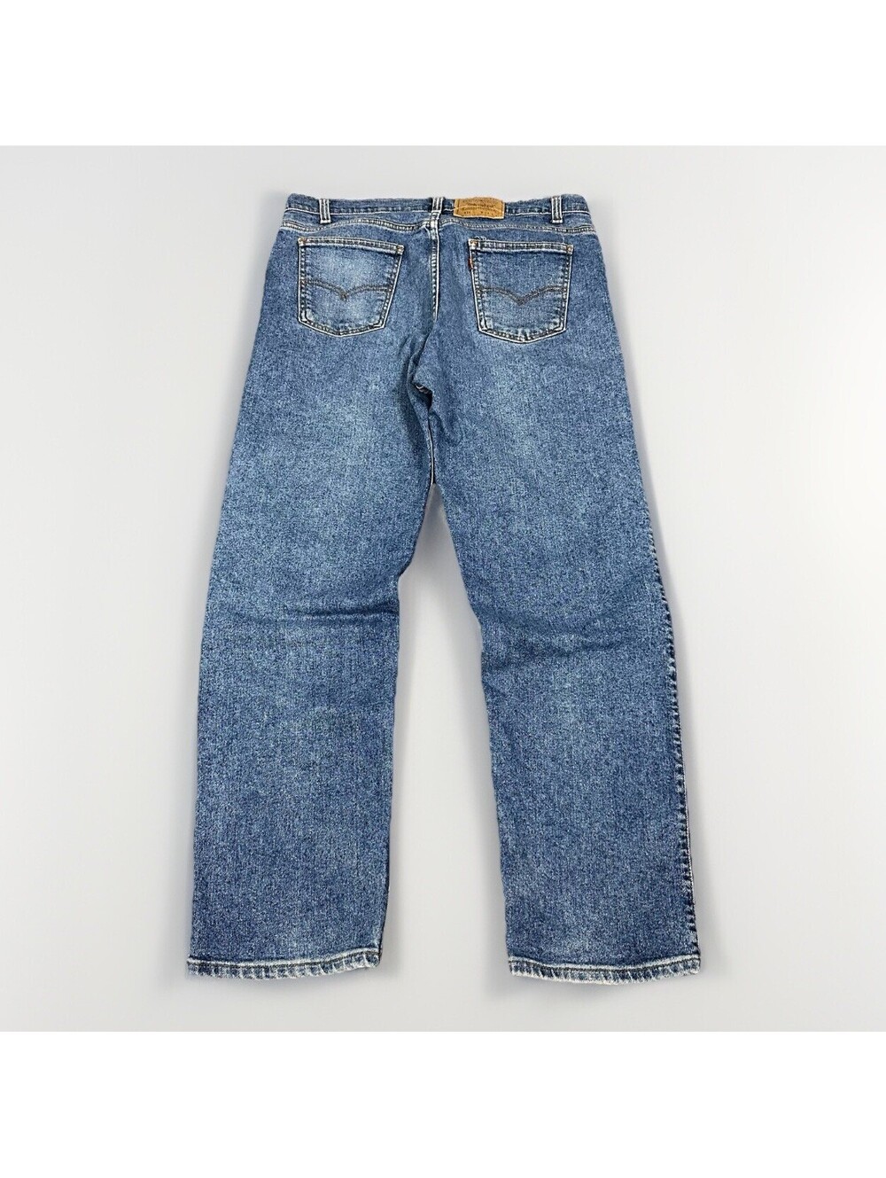 VTG Levi's 511 Men's Blue Jeans Orange Tab 80s Slim Fit Faded Denim 36x30